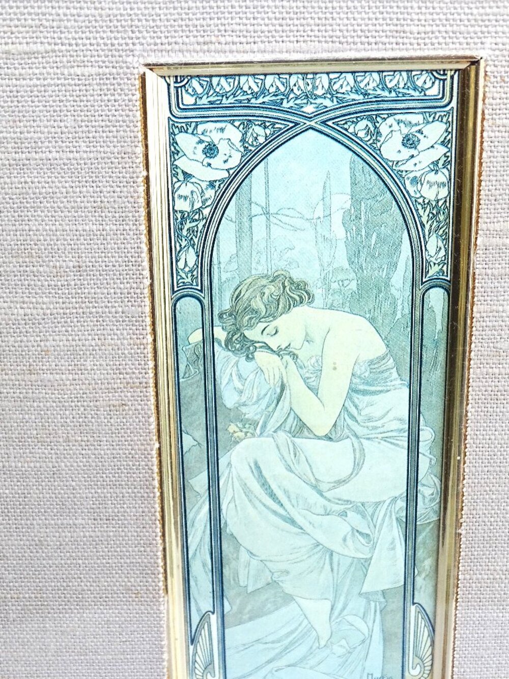 Mucha Art Nouveau print